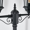 Etoe lamp post, path light black, 2-light sources