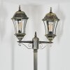 Etoe lamp post, path light gold, black, 2-light sources