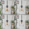 Vevino pendant light black, 5-light sources