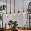 Vevino pendant light black, 5-light sources