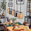 Lauden pendant light black, 5-light sources