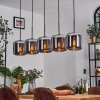 Lauden pendant light black, 5-light sources