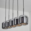 Lauden pendant light black, 5-light sources