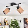 Kinnared ceiling light black, 2-light sources