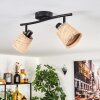 Lindberg ceiling light black, 2-light sources