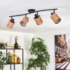 Kinnared ceiling light black, 4-light sources