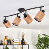 Kinnared ceiling light black, 4-light sources