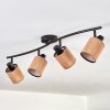 Kinnared ceiling light black, 4-light sources