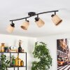 Lindberg ceiling light black, 4-light sources