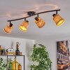 Lindberg ceiling light black, 4-light sources