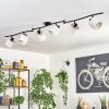 Bassagoda ceiling light black, 6-light sources