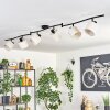 Bassagoda ceiling light black, 6-light sources