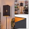 Geneva floor lamp Ecru, black, 1-light source