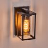 Portalis outdoor wall light black, 1-light source