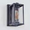 Portalis outdoor wall light black, 1-light source