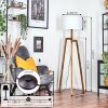 Bassagoda floor lamp, Reading light Ecru, 1-light source