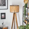 Ramila floor lamp, Reading light Ecru, black, 1-light source