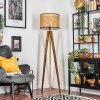 Ramila floor lamp, Reading light Ecru, black, 1-light source