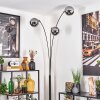 Gastor floor lamp black, 3-light sources