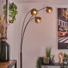 Ripoll floor lamp black, 3-light sources