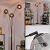 Gastor floor lamp black, 3-light sources