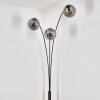 Gastor floor lamp black, 3-light sources