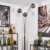 Gastor floor lamp black, 3-light sources