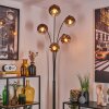 Ripoll floor lamp black, 5-light sources