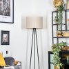 Bassagoda floor lamp, Reading light black, 1-light source