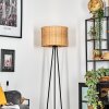 Cavaca floor lamp, Reading light black, 1-light source