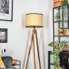 Chellas floor lamp, Reading light Ecru, black, 1-light source