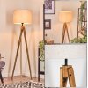 Bassagoda floor lamp, Reading light Ecru, black, 1-light source