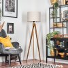 Bassagoda floor lamp, Reading light Ecru, black, 1-light source