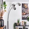 Ripoll floor lamp chrome, 3-light sources