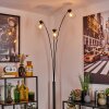 Ripoll floor lamp clear, 3-light sources