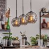 Ripoll pendant light Smoke-coloured, 3-light sources