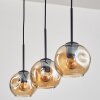 Ripoll pendant light Amber, 3-light sources