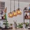 Ripoll pendant light Amber, 3-light sources