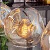 Ripoll pendant light Amber, clear, 3-light sources