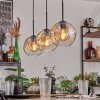 Ripoll pendant light Amber, clear, 3-light sources