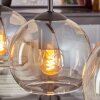 Koyoto pendant light Amber, clear, 3-light sources