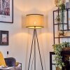 Chellas floor lamp black, 1-light source