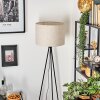 Bassagoda floor lamp black, 1-light source