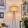 Chellas floor lamp black, 1-light source