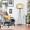 Chellas floor lamp black, 1-light source