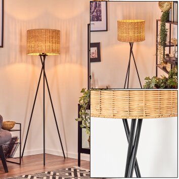 Cavaca floor lamp black, 1-light source