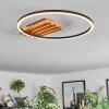 Pompu ceiling light LED Ecru, black, 1-light source