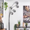 Gastor floor lamp chrome, 5-light sources