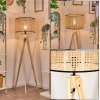 Ramila floor lamp Ecru, 1-light source