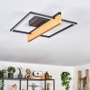 Pompu ceiling light LED Ecru, black, 1-light source